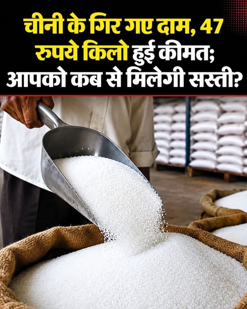 चीनी की कीमतों में बड़ी गिरावट 1 चीनी की कीमतों में बड़ी गिरावट - सागर, मध्य प्रदेश