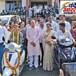 गौर नगर में संकुल स्तरीय आयोजन; भाषण- चित्रकला में प्रतिभाओं का सम्मान एवं ,मेधावियों को स्कूटी विधायक लारिया द्वारा प्रदान की गई