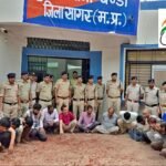 अवैध शराब निर्माण एवं आरोपियों के विरुद्ध सागर पुलिस की कार्यवाही,दोनों अपराधों में 16 आरोपी गिरफ्तार
