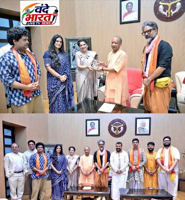 160 करोड़ पार ‘हनुमान अंश’, CM योगी से मिले फिल्म के कलाकार