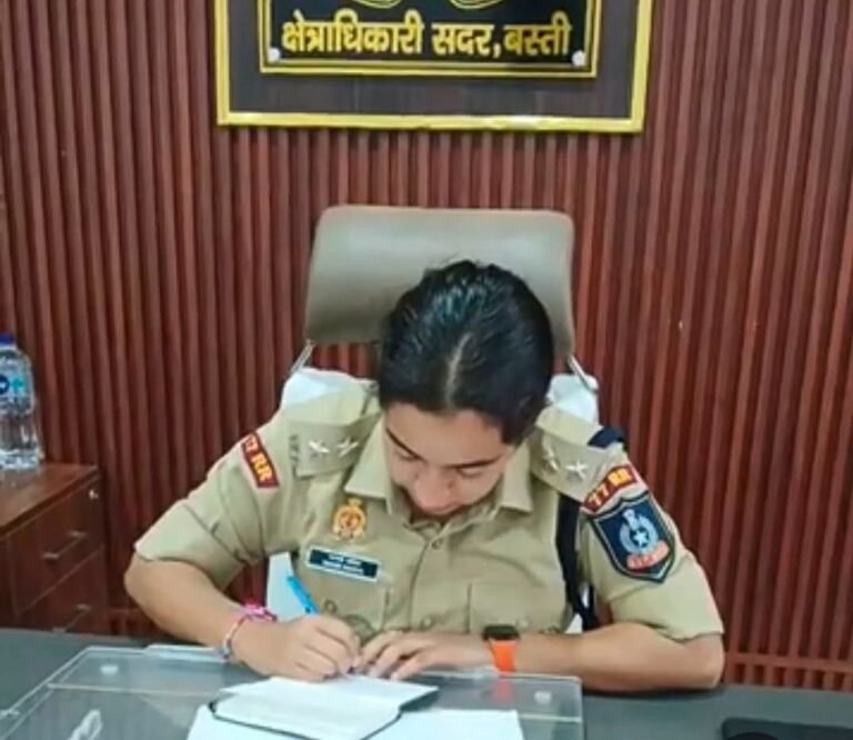बस्ती सीओ सदर बनीं IPS मानसी दहिया, महिला अपराध नियंत्रण और सुरक्षा को बताया पहली प्राथमिकता