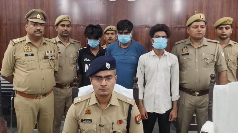 सहारनपुर में वाहन चोर गिरोह का भंडाफोड़, 3 शातिर गिरफ्तार — चोरी की 9 मोटरसाइकिलें बरामद, चेसिस-इंजन नंबर मिटाकर पहचान छिपाने का खेल!