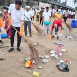 सेवा संकल्प अभियान के तहत सर्वमंगला हसदेव नदी घाट पर चला स्वच्छता अभियान, गोपाल मोदी ने दिलाया स्वच्छता का संकल्प
