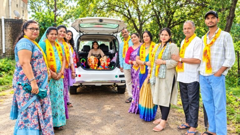 गणेश विसर्जन बड़े ही श्रद्धा के साथ संपन्न