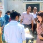 कांठ की उपजिलाधिकारी ने पोलिंग बूथों का किया सत्यापन, दिए निर्देश