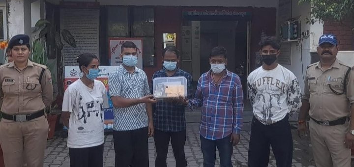 एम्स में नौकरी दिलाने के नाम पर फर्जीवाड़ा;आरोपी भाई बहन सहित 05 गिरफ्तार