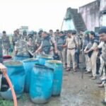विदिशा पुलिस की कार्यवाही, 70 लीटर अवैध देशी शराब व 2,000 लीटर महुआ लहान बरामद, कुल अनुमानित कीमत ₹5.07 लाख