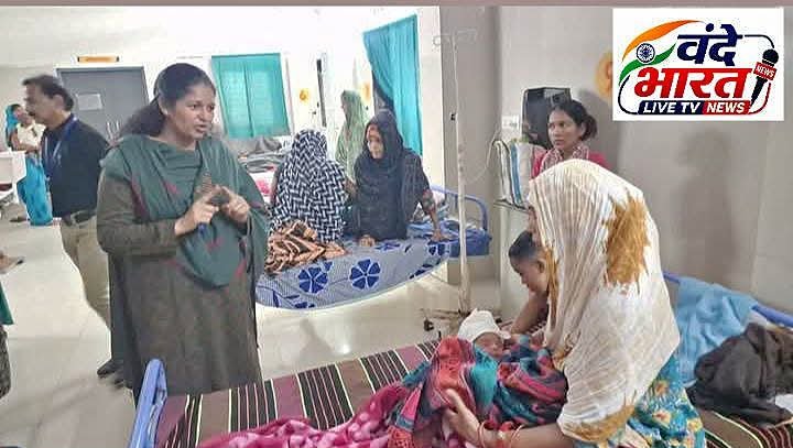 कलेक्टर ने किया मकरोनिया सिविल अस्पताल का निरीक्षण, दिए आवश्यक निर्देश