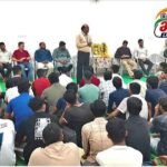 विश्वविद्यालय के युवक छात्रावास में आयोजित किया गया उन्मुखीकरण कार्यक्रम
