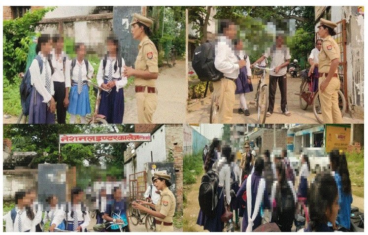 बस्ती - एंटी रोमियो प्रभारी शाइस्ता की अगुवाई में हरैया में चला मिशन शक्ति अभियान ! 1 बस्ती - एंटी रोमियो प्रभारी शाइस्ता की अगुवाई में हरैया में चला मिशन शक्ति अभियान ! - BASTI, उत्तर प्रदेश