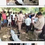 गांव के पास झाड़ी के आसपास शव मिलने से ग्रामीणों में मचा हड़कंप