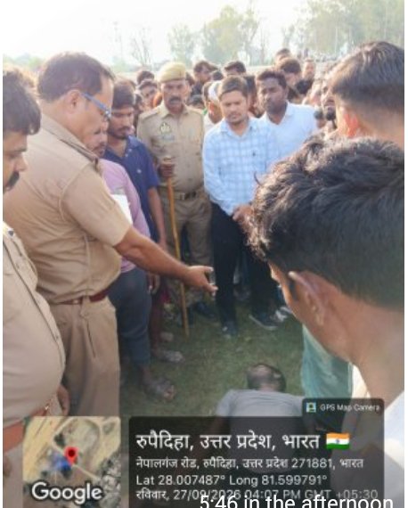 पैर फिसलने से युवक तालाब में गिरा मौके पर हुई मौत