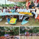 सिमरधा में जन्माष्टमी पर मटकी फोड़ प्रतियोगिता की धूम, गरौठा के गोविंदाओं ने मारी बाजी