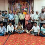 शिव राम कला मंच द्वारा रामलीला की रिहर्सल का शुभारंभ