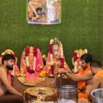 पंचकुंड स्थित सुखेश्वर महादेव मंदिर में रुद्राभिषेक से शुरू हुआ श्रीमाली समाज का अणगा मेला