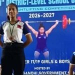 जिला स्तरीय वेटलिफ्टिंग प्रतियोगिता में देवयांसी पुरोहित ने जीता सिल्वर मेडल