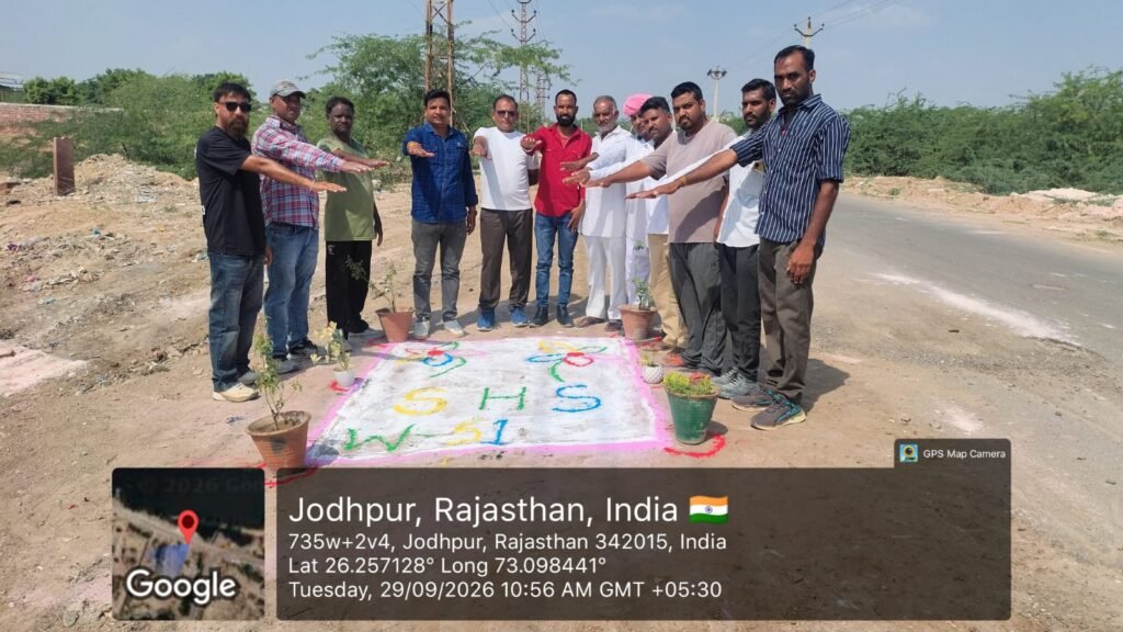 स्वच्छता ही सेवा अभियान के तहत दिलाई गई स्वच्छता की शपथ - JODHPUR, राजस्थान