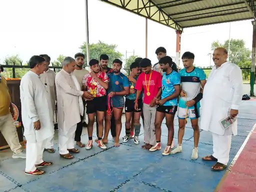 रतन सिंह पोरिया खेल स्टेडियम में राज्य स्तरीय कबड्डी के लिए 20 खिलाड़ी चयनित