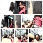 भारत देश में पुलिसकर्मियों द्वारा मीडियाकर्मियों को लताड़ लगाई गई।