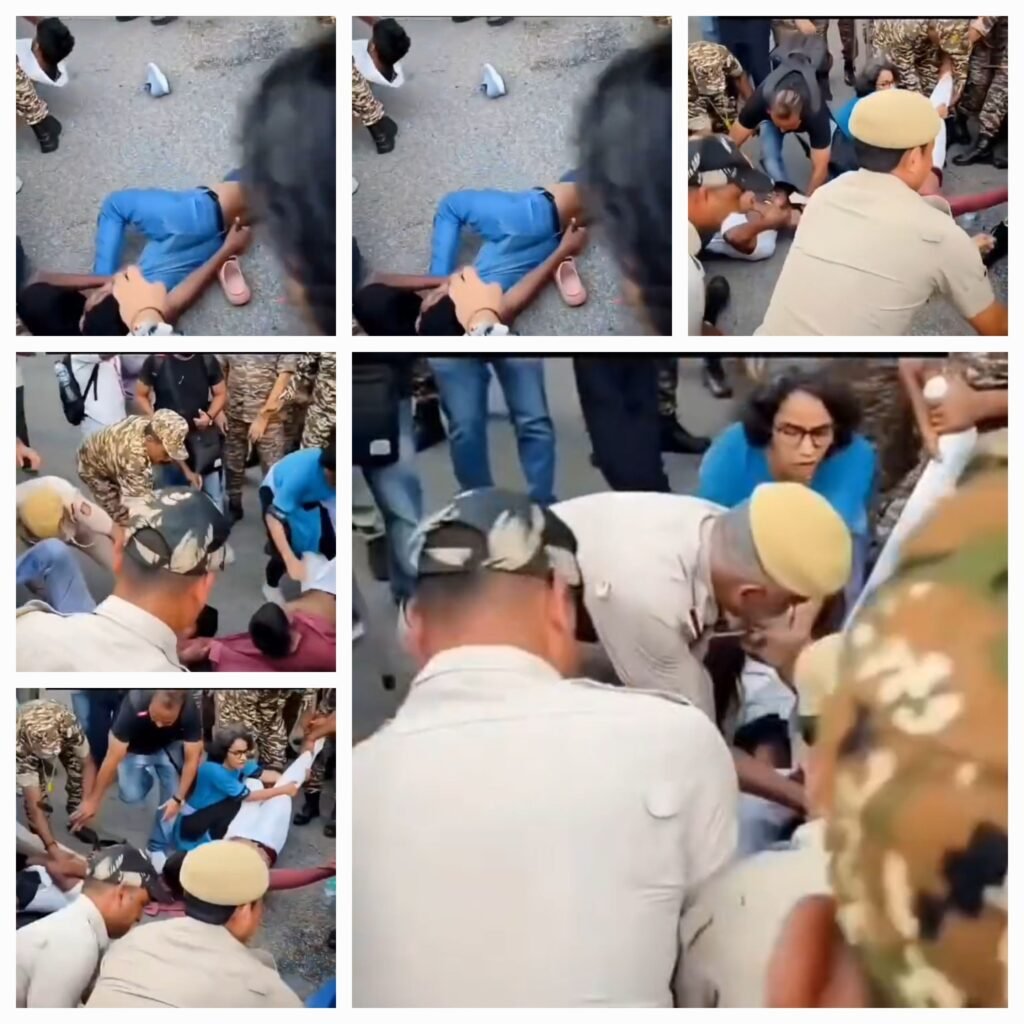 भारत देश के दिल्ली जंतर मंतर पर महिला छात्रों को पुरुष पुलिस कैसे डिटेन कर रही है। 1 भारत देश के दिल्ली जंतर मंतर पर महिला छात्रों को पुरुष पुलिस कैसे डिटेन कर रही है। - LUCKNOW, उत्तर प्रदेश