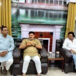 केंद्रीय कोयला एवं खान मंत्री पहुंचे मुंगेर भाजपा कार्यकर्ताओं ने किया भव्य स्वागत।