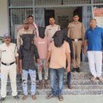 अमदरा पुलिस का धमाका! पानी टंकी से लोहा चुराने वाला गैंग पकड़ा, 1.71 लाख का माल जब्त
