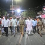 नवरात्रि पर सिद्धार्थनगर पुलिस अलर्ट, SSP ने पैदल गश्त कर परखी सुरक्षा व्यवस्था