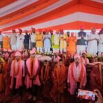 सिद्धार्थनगर में मुख्यमंत्री सामूहिक विवाह योजना के तहत 412 जोड़ों की शादी, जनप्रतिनिधियों ने दिया आशीर्वाद