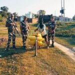 सिद्धार्थनगरः ककरहवा सीमा पर तीन बोरी यूरिया खाद के साथ नेपाली नागरिक पकड़ा गया