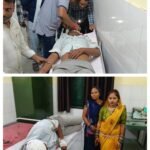 कस्बा कबरई में दो बाइकों की आमने-सामने भिड़ंत, एक घायल