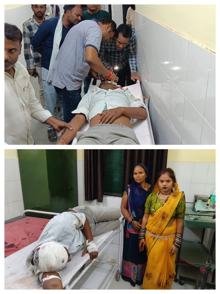 कस्बा कबरई में दो बाइकों की आमने-सामने भिड़ंत, एक घायल
