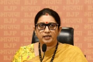 22-23 अक्तूबर को प्रदेश BJP की नई प्रभारी का पहला औपचारिक संगठनात्मक दौरा, हरियाणा में मंत्रियों के कामकाज की समीक्षा करेंगी स्मृति ईरानी