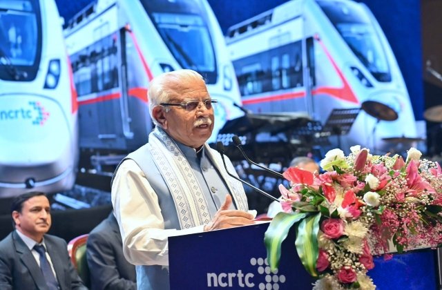 नमो भारत को ”राष्ट्र-नमन” से जोड़कर मनोहर लाल ने दी नई मिसाल; केंद्रीय मंत्री ने राष्ट्रीय राजधानी क्षेत्र परिवहन निगम के अधिकारियों व कर्मचारियों को दी जानकारी