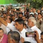 हरियाणा के सांसदों को दिल्ली पुलिस ने किया हाउस अरेस्ट।