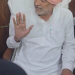 कृषि मंत्री पहुंचे असंध अनाज मंडी।