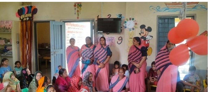 ‘आंगन मिलन सेवा’ के दूसरे दिन महिलाओं से सीधा संवाद, योजनाओं की दी जानकारी