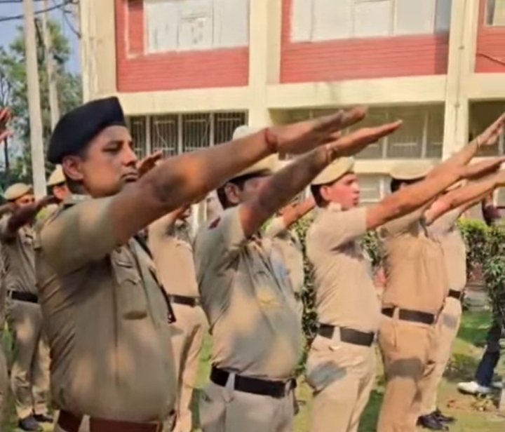करनाल मे SP ने पुलिसकर्मियों को दिलाई एकता की शपथ