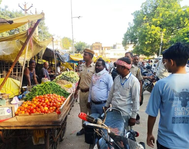 सब्जी मंडी में मनमानी पर नगर परिषद की शक्ति है अव्यवस्थित खेलों पर होगी कार्रवाई