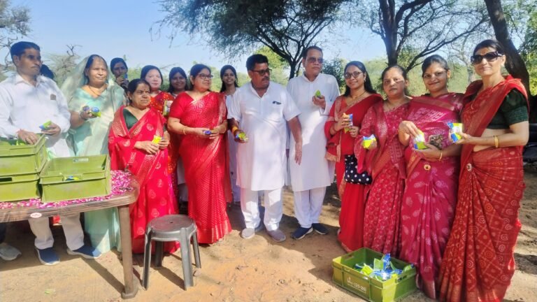 रणथंबोर की संभवनाथ के पैदल यात्रा मैं उमड़ा भक्तों का सैलाब