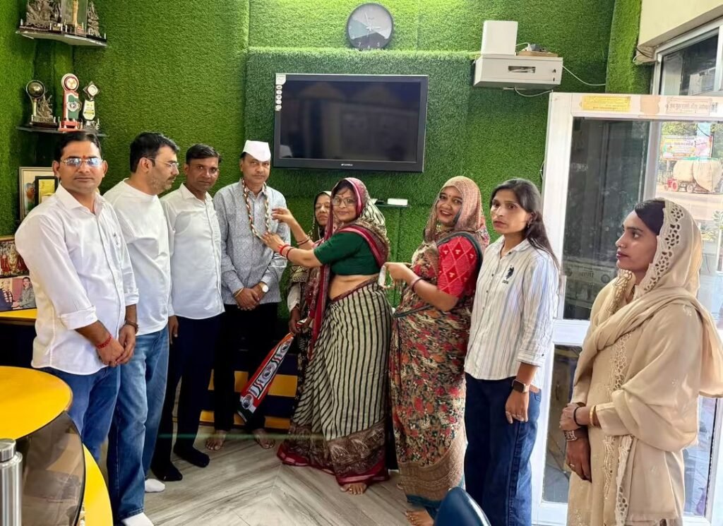 पार्षद विनोद जैन का स्वागत - SAWAI MADHOPUR, राजस्थान