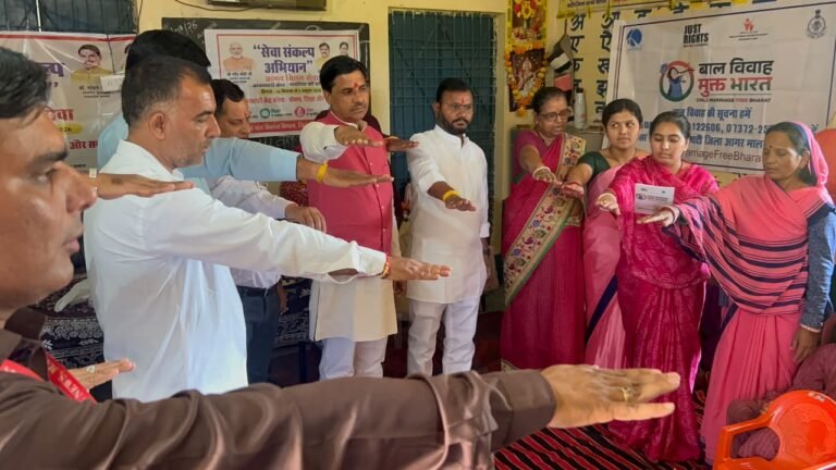आंगनबाड़ी केंद्रों में हुआ आंगन मिलन कार्यक्रम