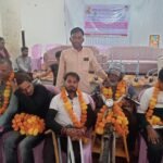 जिला रिपोर्टर सुरेश चौहान आगर मालवा मध्य प्रदेश दिव्यांगजनों के लिए लगा शिविर, ट्राई साइकिल पाकर खिले चेहरे!* *सामाजिक न्याय विभाग ने बांटी खुशियां*