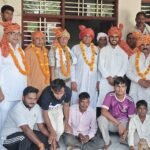 धुलावट गांव में बाल्मिक चौपाल पर सम्मान समारोह आयोजित