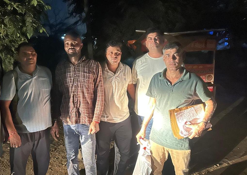 एचएसएनसीबी फरीदाबाद यूनिट ने विदेशी नागरिक को कोकीन के साथ किया गिरफ्तार। - नूँह, हरियाणा