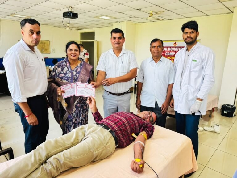 सेवा संकल्प अभियान के तहत नूह पुलिस का सराहनीय कदम।
