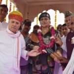केंद्रीय मंत्री राव इंद्रजीत सिंह ने शहीद समय सिंह की प्रतिमा का किया अनावरण।