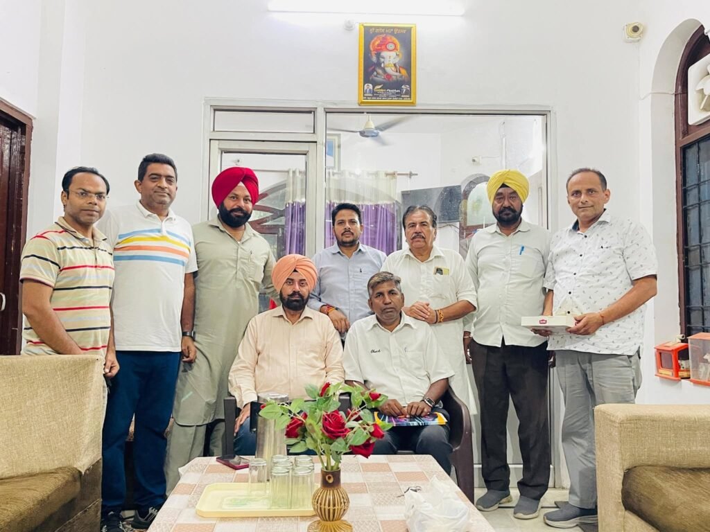 ਸ਼ੇਖ ਫਰੀਦ ਪ੍ਰਿੰਟ ਐਂਡ ਇਲੈਕਟਰੋਨਿਕ ਮੀਡੀਆ ਪ੍ਰੈਸ ਕਲੱਬ ਫਰੀਦਕੋਟ ਦੀ ਮੀਟਿੰਗ ਹੋਈ - FARIDKOT, पंजाब