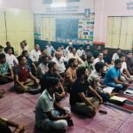 खानपुर में विराट पथ संचलन की तैयारियों को लेकर बैठक आयोजित, स्वयंसेवकों को सौंपे दायित्व
