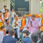28 अक्टूबर को मतदान, प्रचार के अंतिम दिन सांसद दुष्यंत सिंह ने किया जनसंपर्क