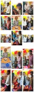 सोनभद्र के ग्राम चौना में प्रिंस राज भतीजा के जन्मदिन समारोह में जुटे परिजन एवं शुभचिंतक